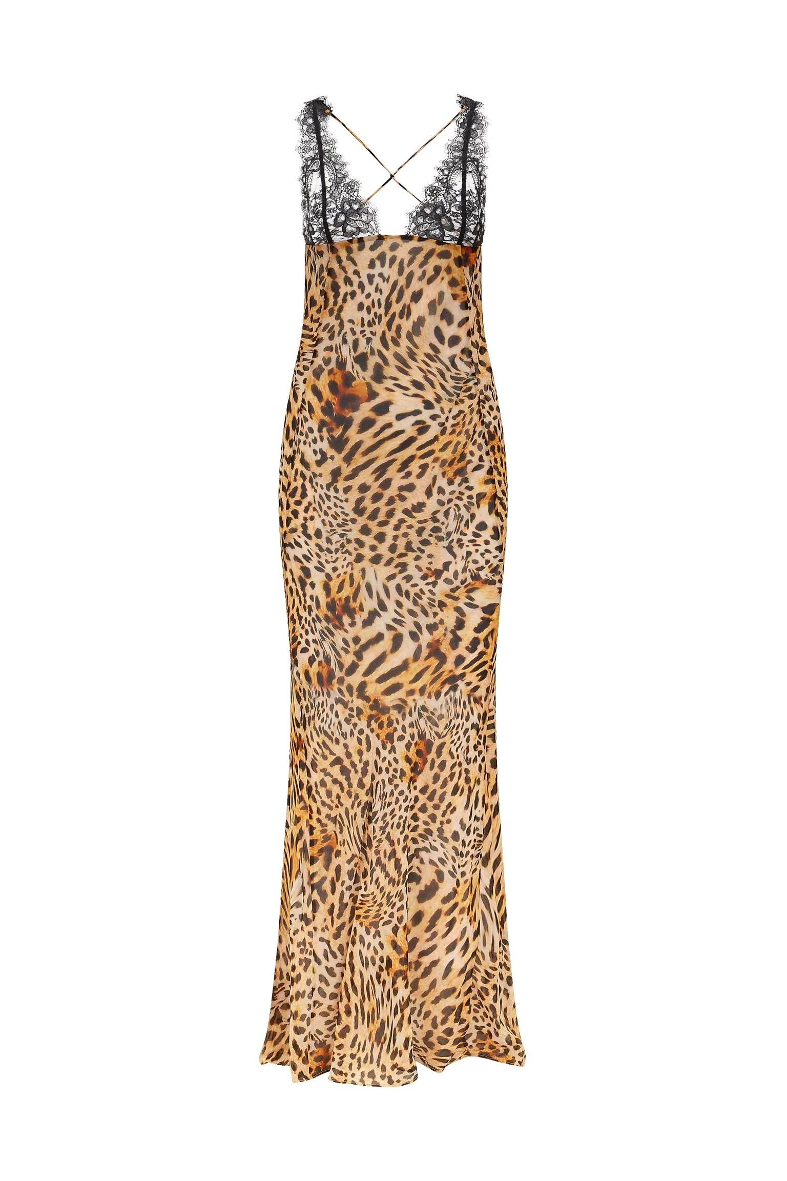 Akima Leopard Slip Dress - Image 6