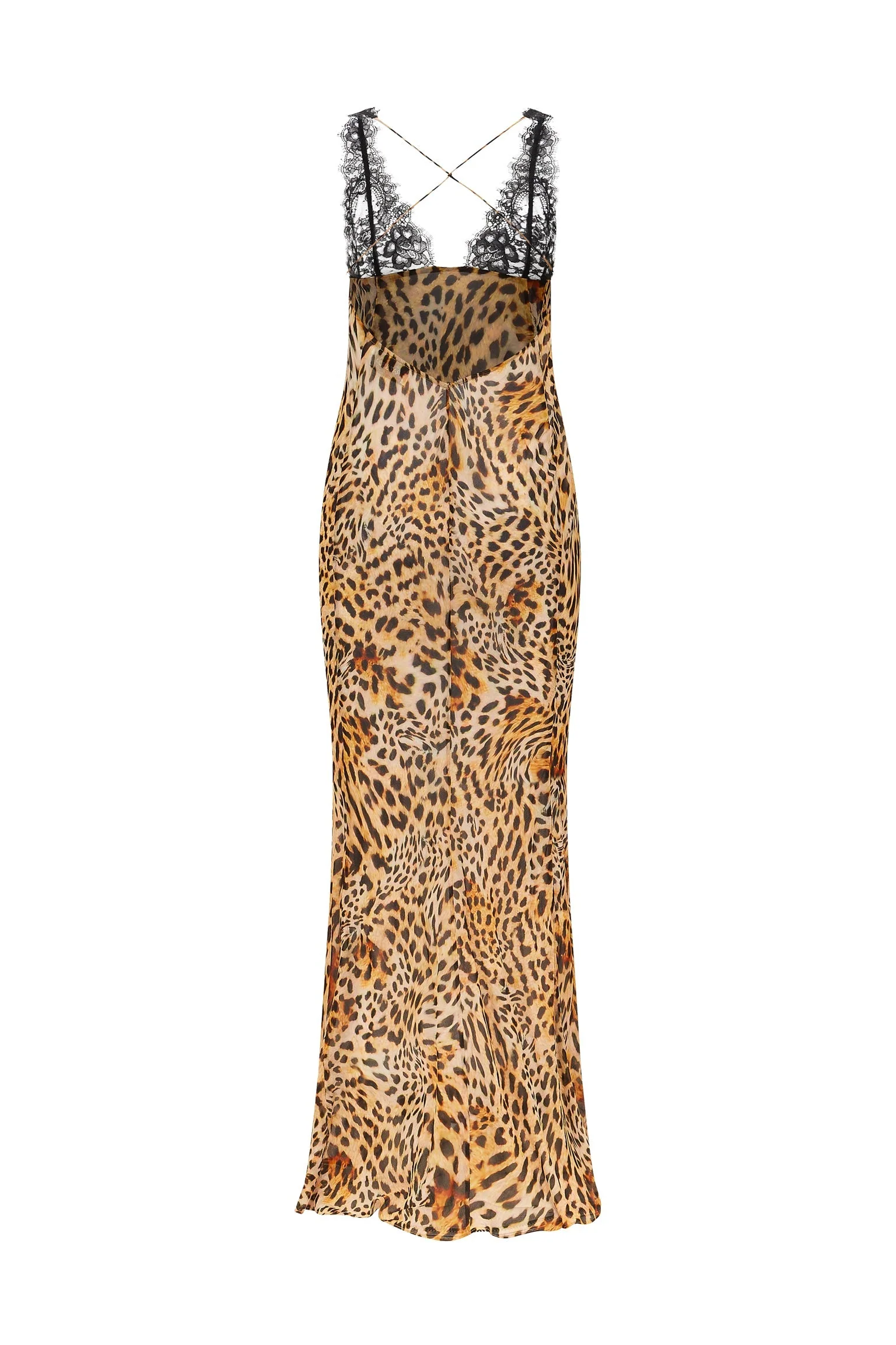 Akima Leopard Slip Dress - Image 7