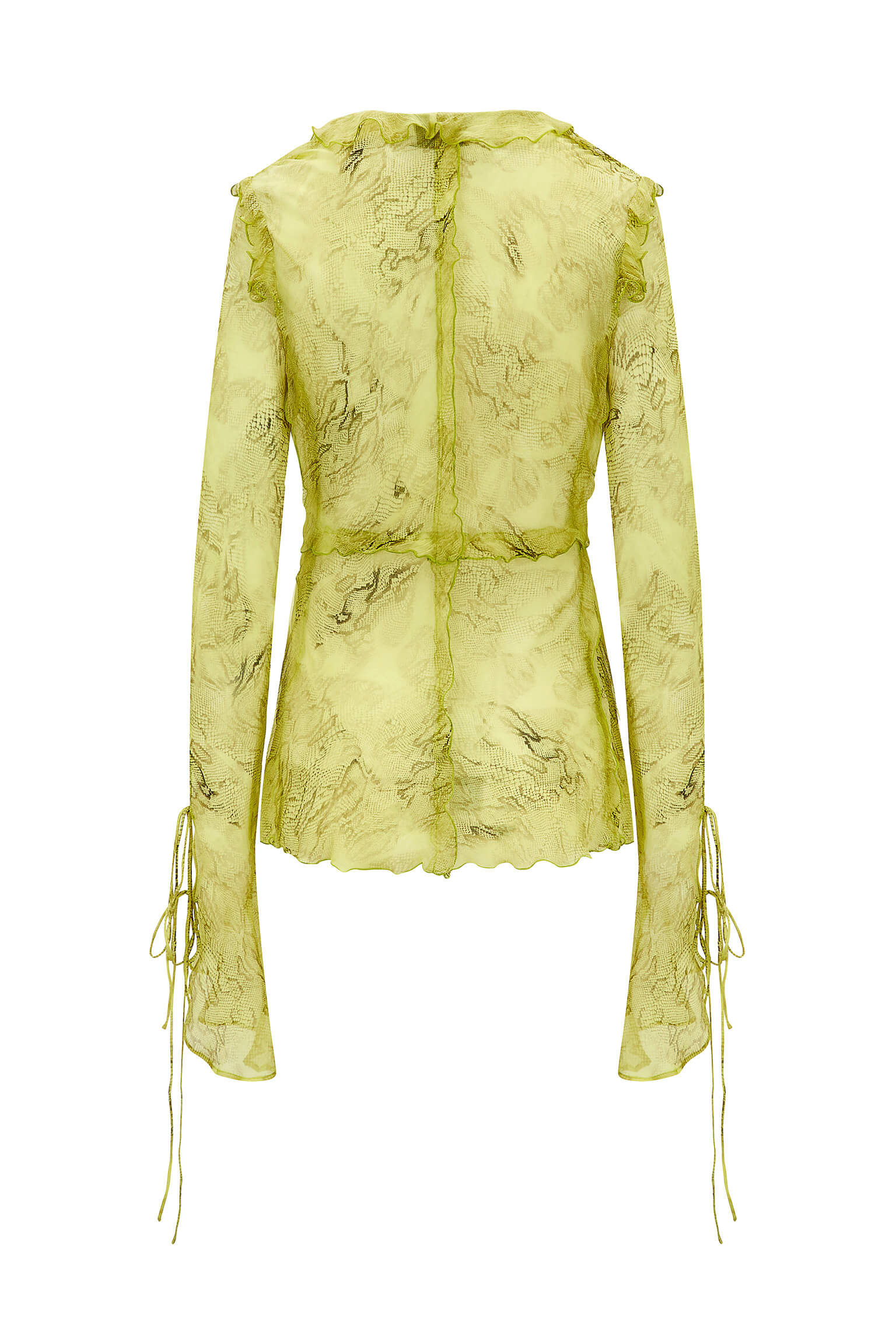 Cobra Blouse Lime - Image 4