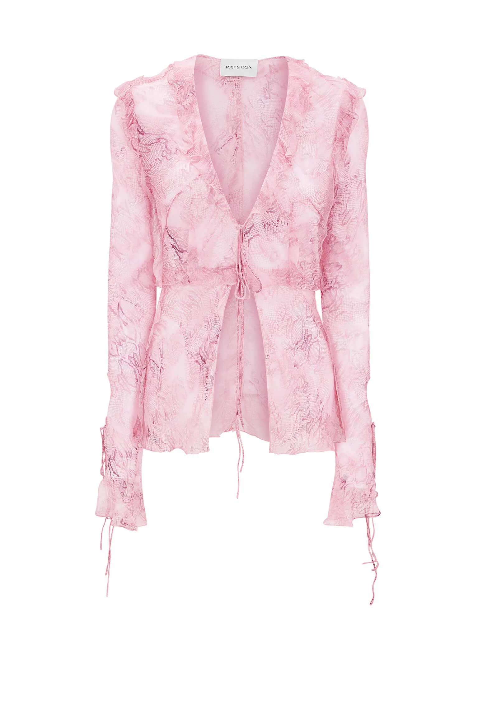 Cobra Blouse Pink - Image 3