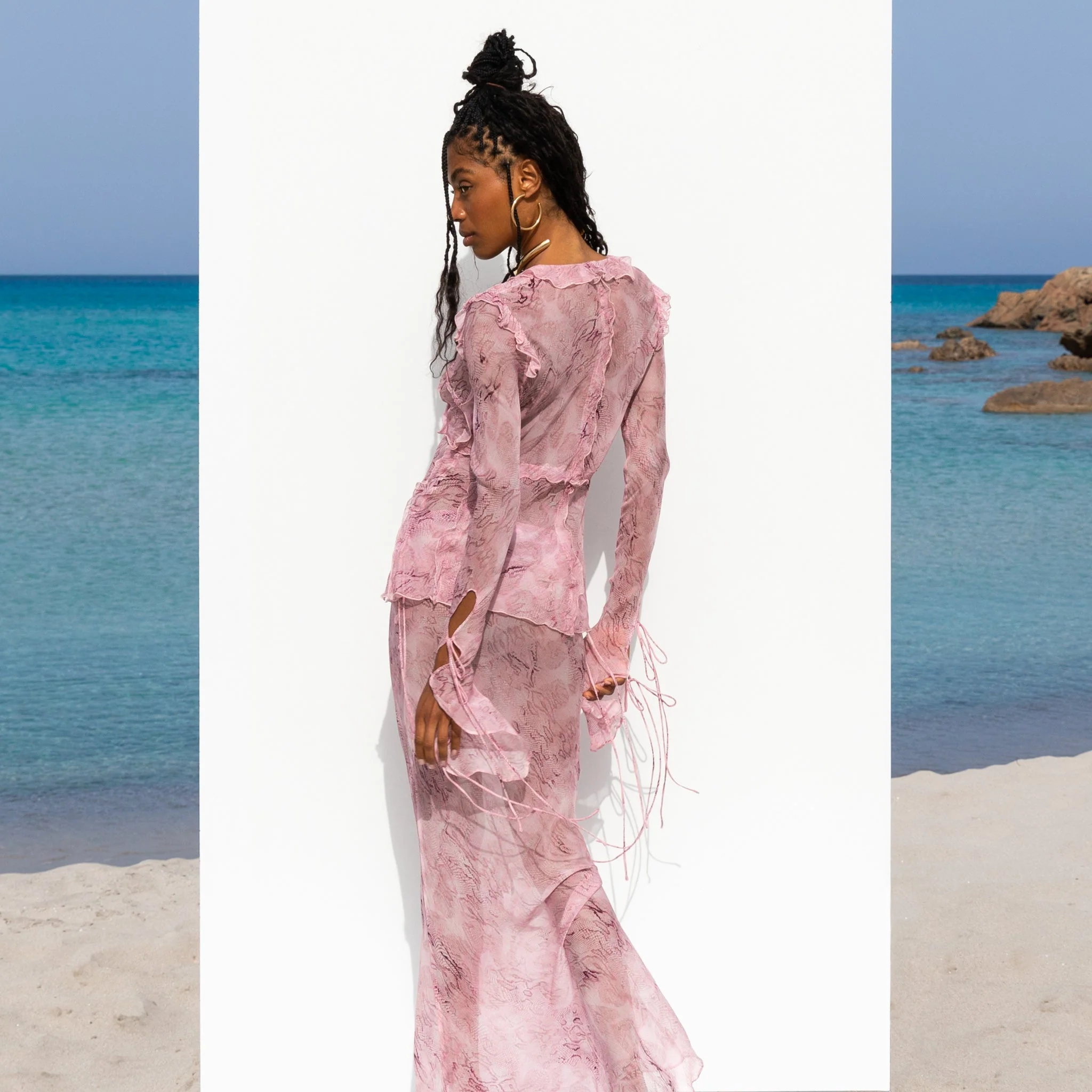 Cobra Skirt Pink - Image 5