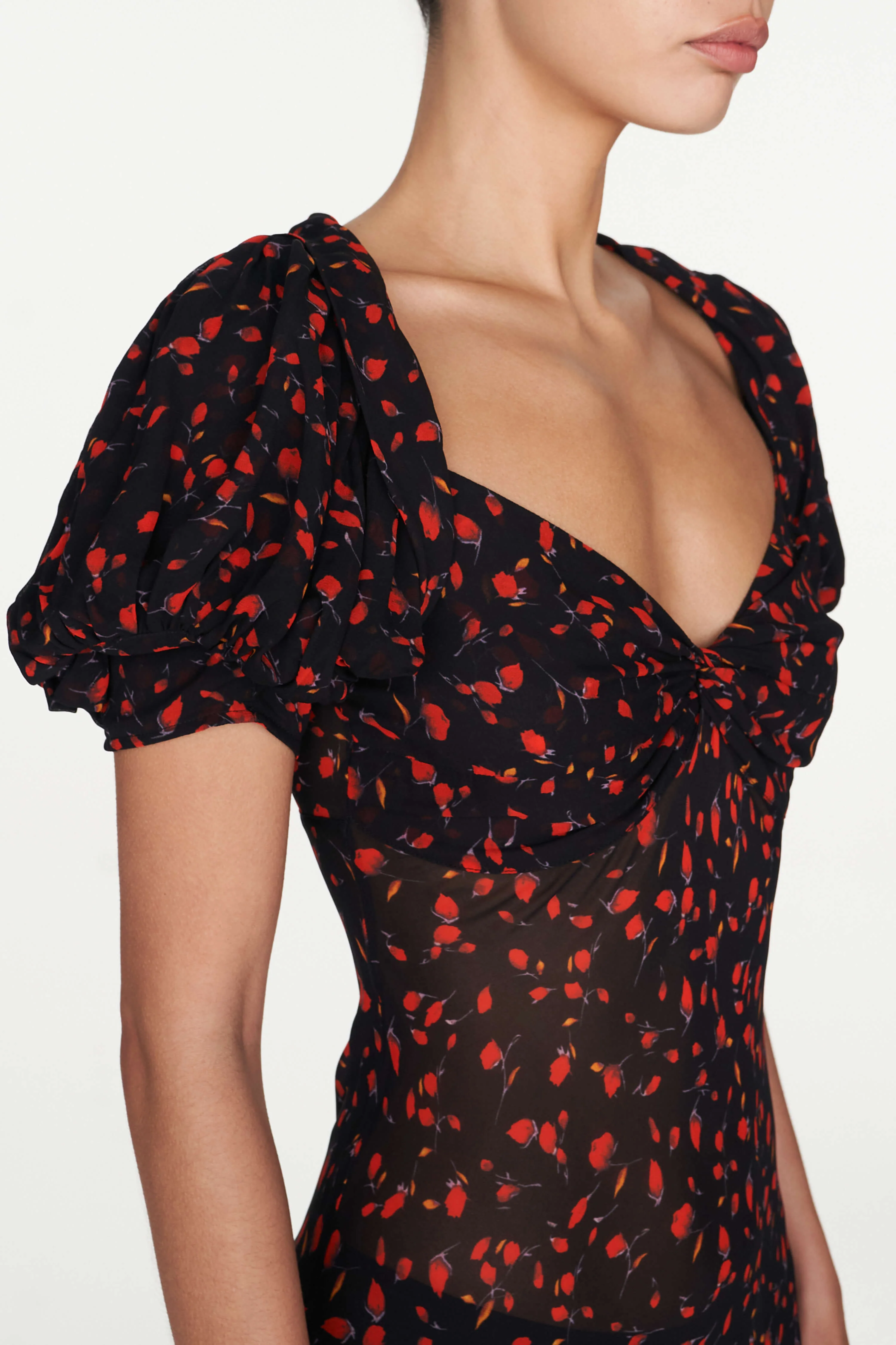 Magnolia Floral Dress - Image 5