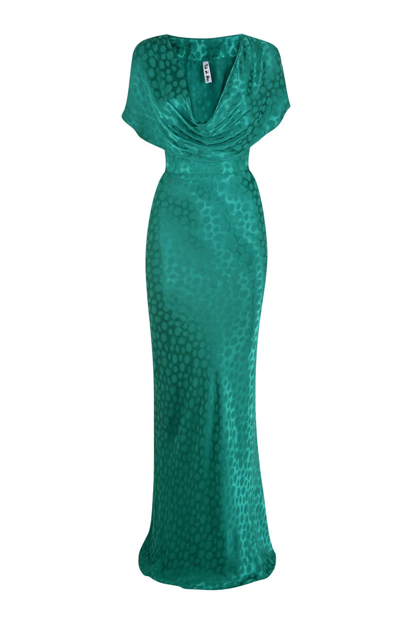 Odessa Dress Green - Image 8