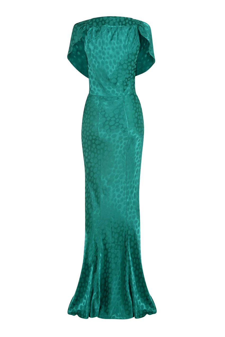 Odessa Dress Green - Image 9