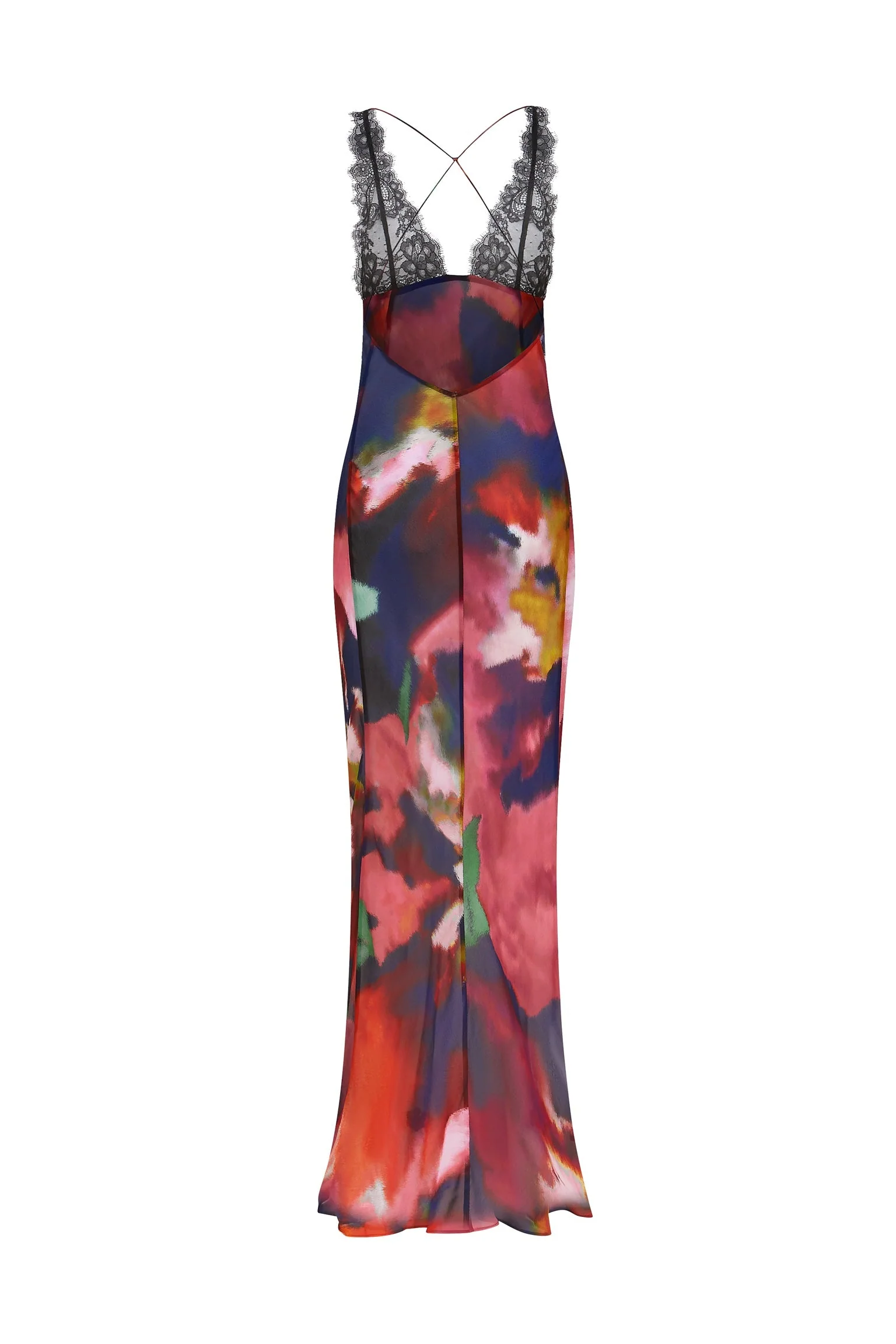 Paola Floral Slip Dress - Image 8