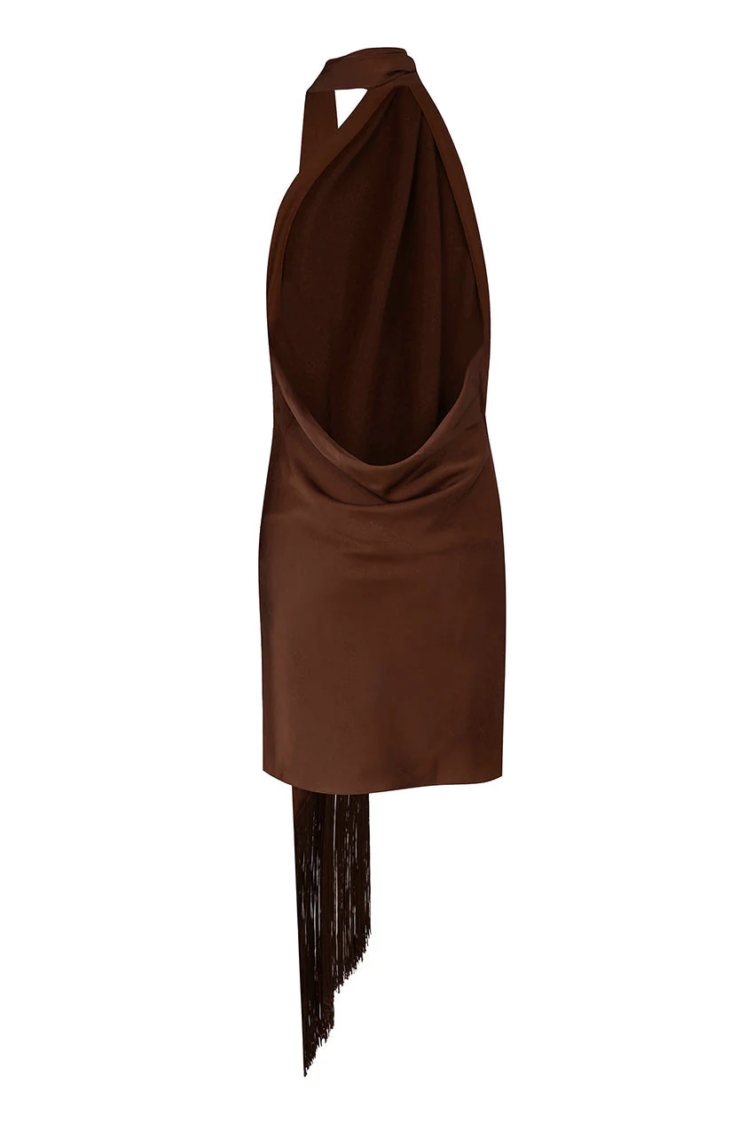 Serafia Dress Cocoa - Image 5