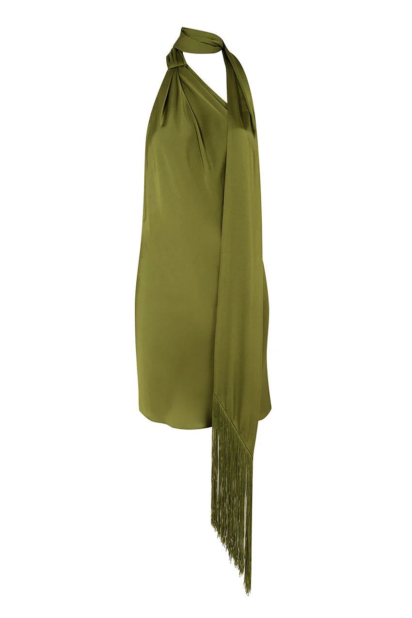 Serafia Dress Green - Image 4