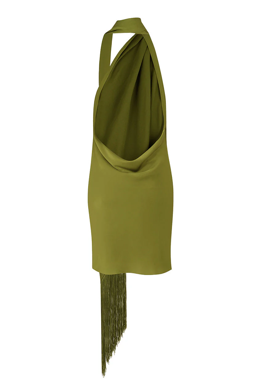 Serafia Dress Green - Image 5